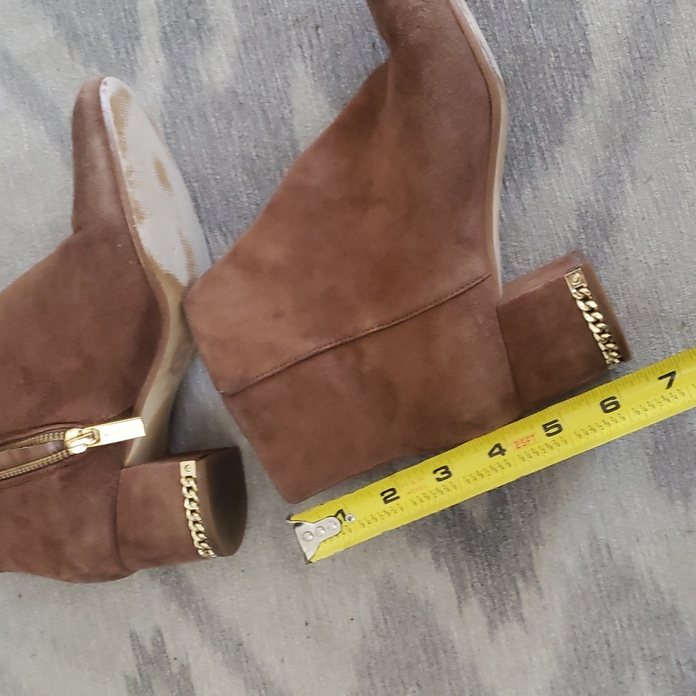 Michael Kors Brown suede booties size 5.5 - Picture 12 of 14